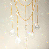 Crying Moon Crystal Suncatcher